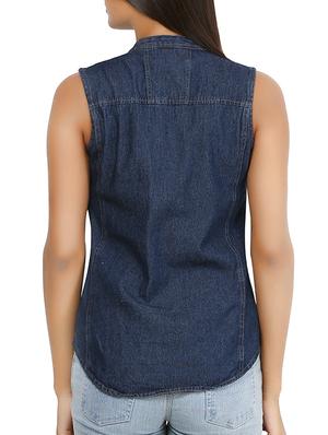 blue denim shirt - 10742883 - Standard Image - 3