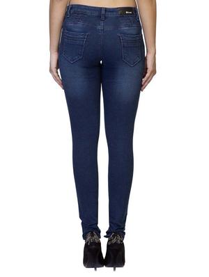 pocket detail mid rise jeans - 10743765 - Standard Image - 3