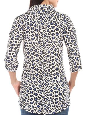 Animal Print Rayon Shirt - 1077989 - Standard Image - 3