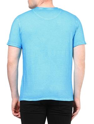 blue cotton pocket t-shirt - 10795181 - Standard Image - 3