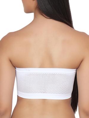 set of 2 mesh back tube bra - 10795390 - Standard Image - 3