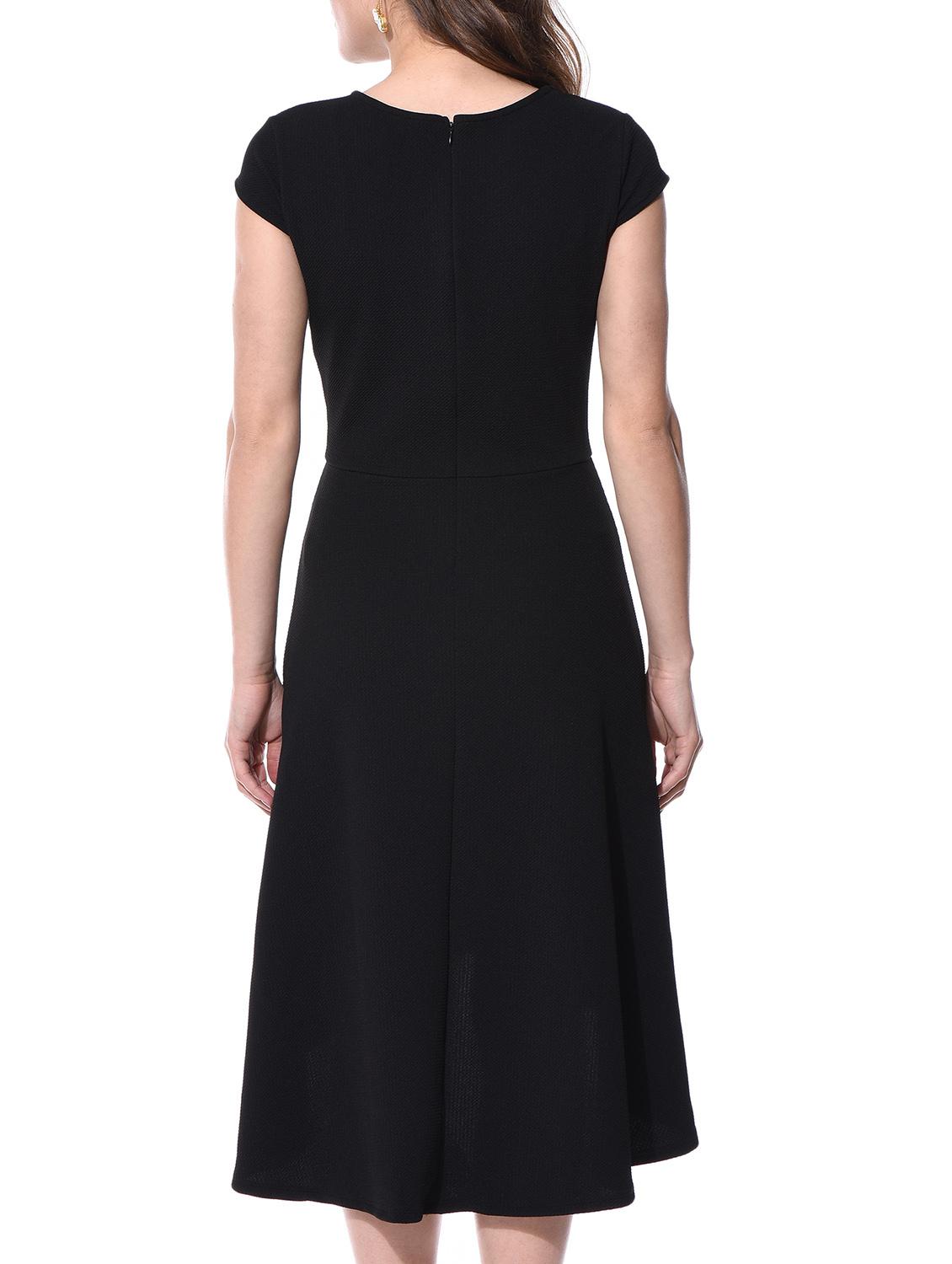 black high-low dress - 10805977 - Zoom Image - 3