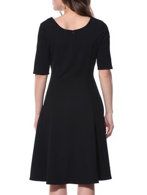 v-neck a-line dress - 10805980 - Standard Image - 3