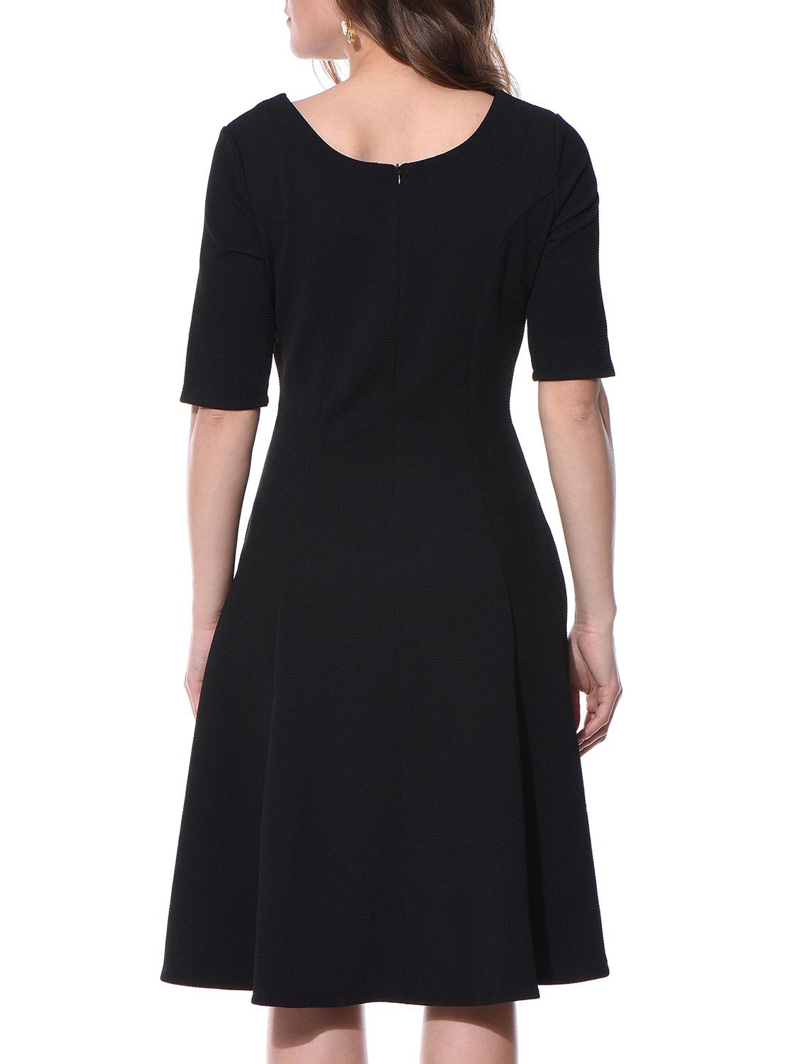 v-neck a-line dress - 10805980 - Zoom Image - 3