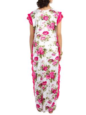 pink satin sleepshirts & nighty - 10809809 - Standard Image - 3