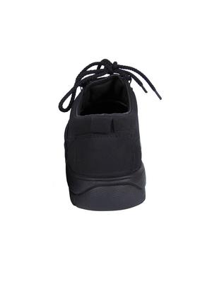 black leatherette casual shoes - 10815412 - Standard Image - 3