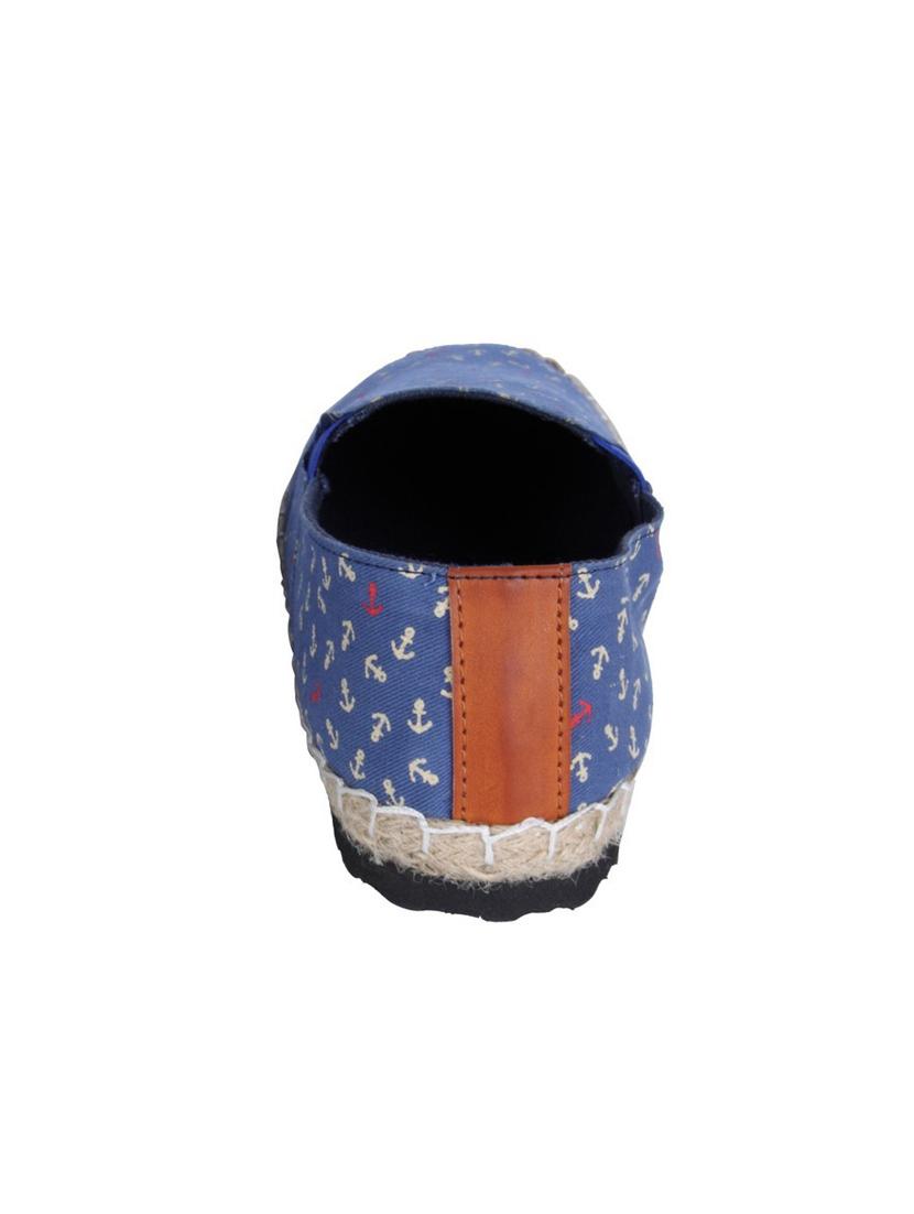 navy canvas espadrille - 10815419 - Zoom Image - 3