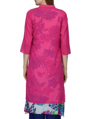 a-line layered kurta - 10819831 - Standard Image - 3