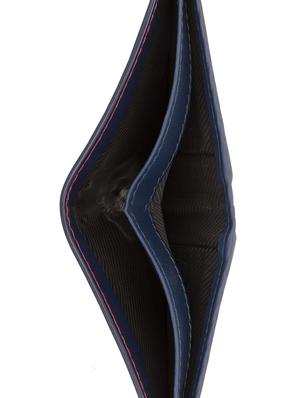 blue faux leather wallet - 10846375 - Standard Image - 3