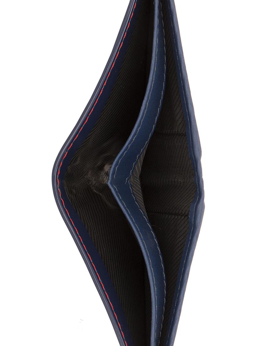 blue faux leather wallet - 10846375 - Zoom Image - 3