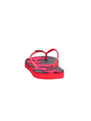 red leatherette flip flop - 10847369 - Standard Image - 3