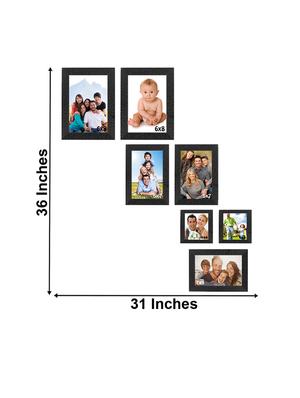 sifty collection collage photo frame(6x8) 2, (5x7) 2, (4x4) 2, (7x5) 1,
set of =7pcs - 10851979 - Standard Image - 3