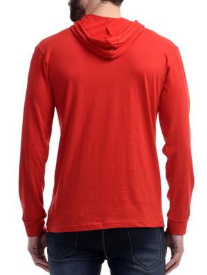 red cotton t-shirt - 10853664 - Standard Image - 3