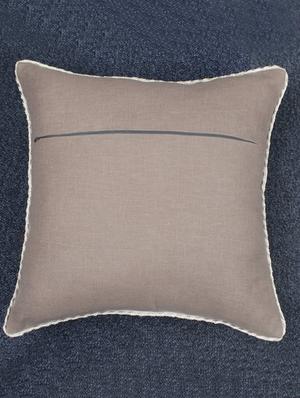 grey & silver buddha cushion cover - 10857344 - Standard Image - 3