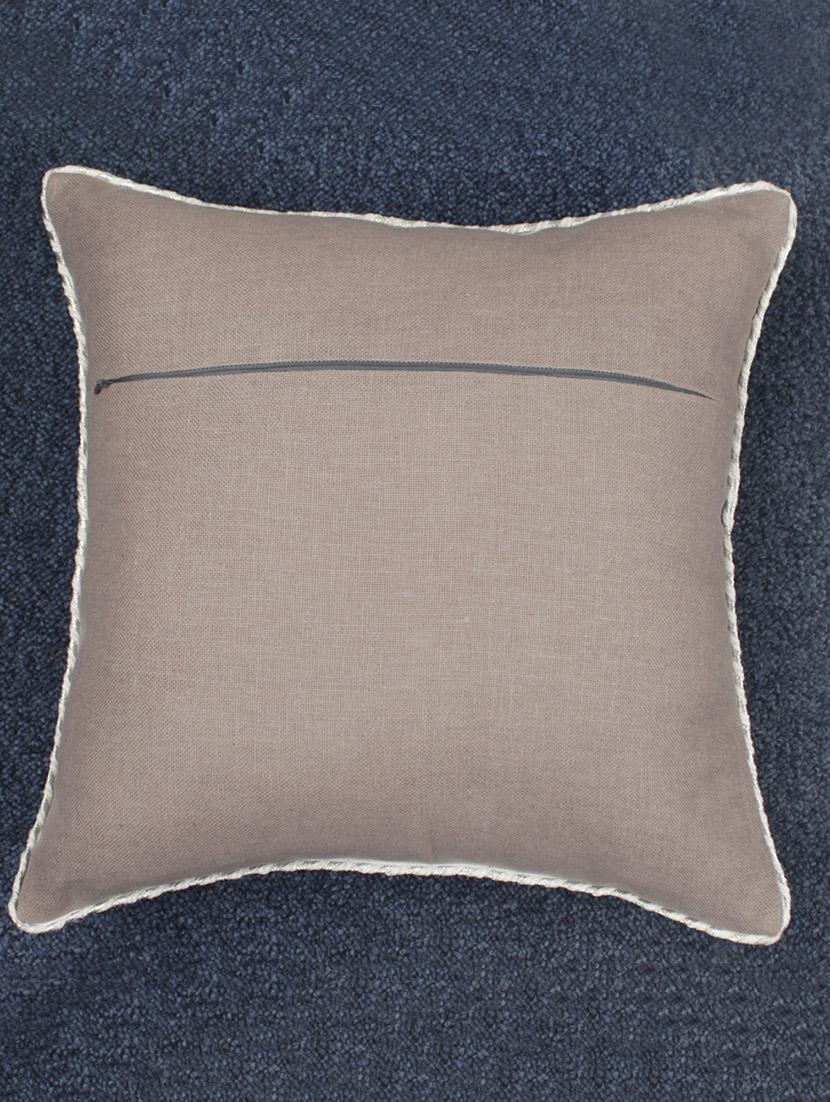 grey & silver buddha cushion cover - 10857344 - Zoom Image - 3