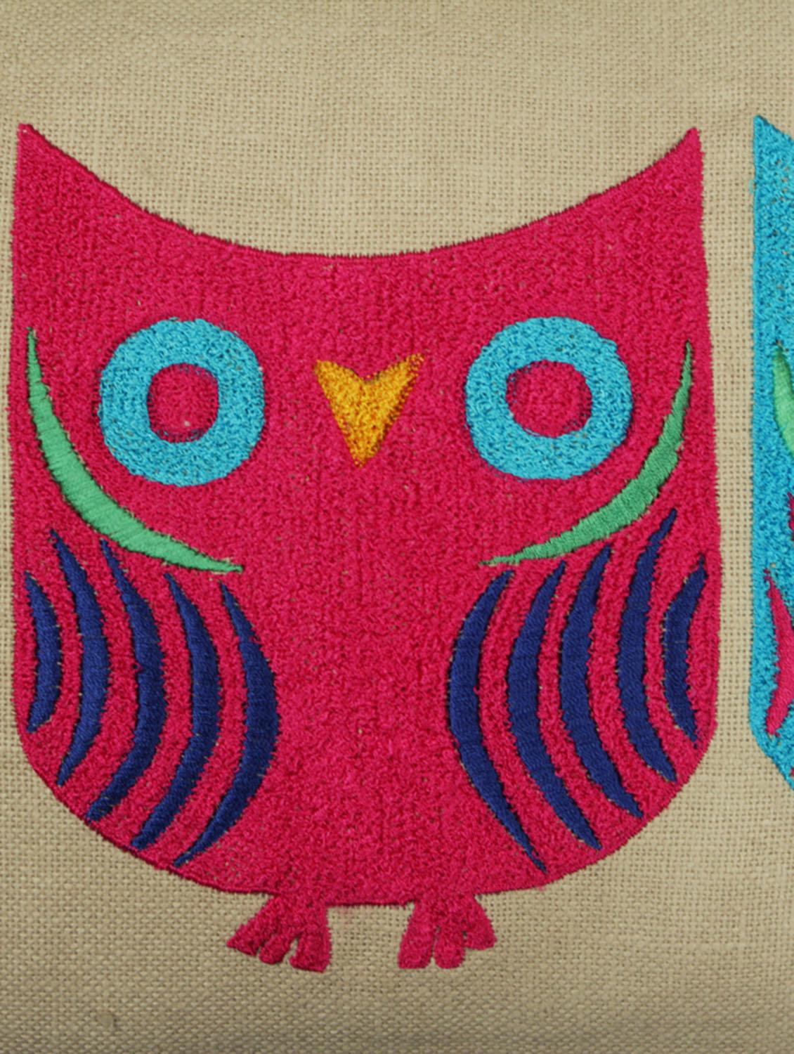 colorful owl cushion cover - 10857365 - Zoom Image - 6
