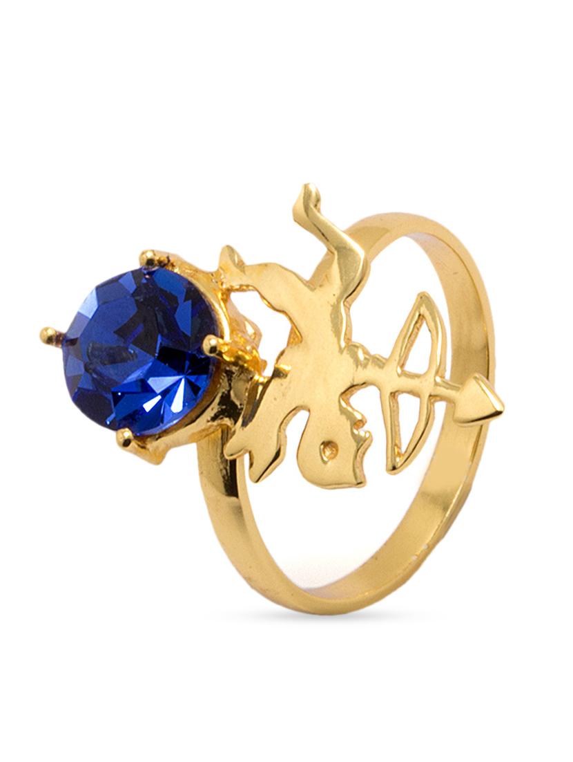gold metal alloy ring - 10861142 - Zoom Image - 3