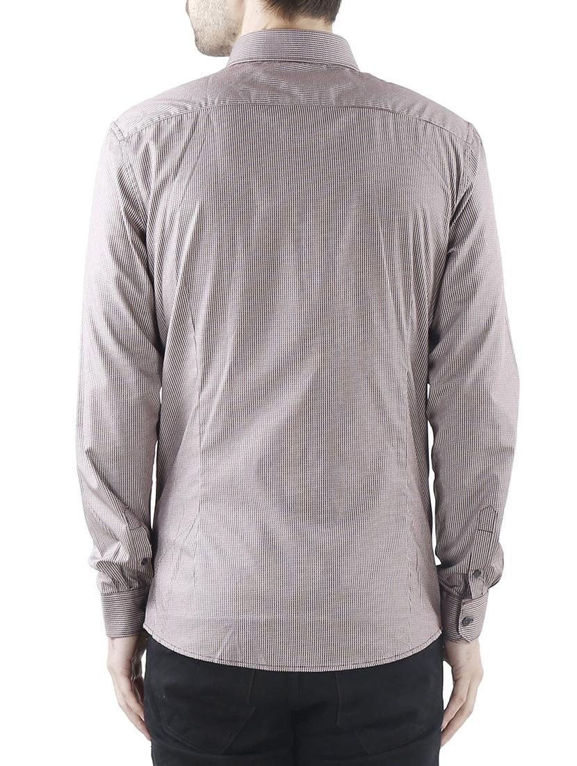 lavender cotton casual shirt - 10880942 - Zoom Image - 3