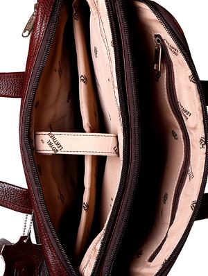 brown leather laptop bag - 10912952 - Standard Image - 3