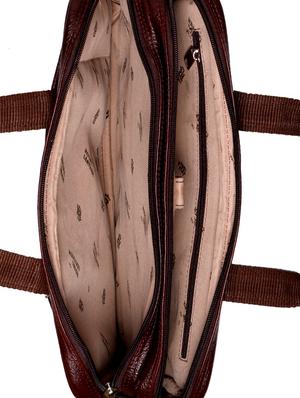 brown leather laptop bag - 10912962 - Standard Image - 3