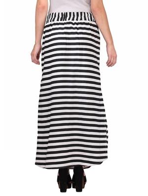 white crepe skirts - 10962254 - Standard Image - 3