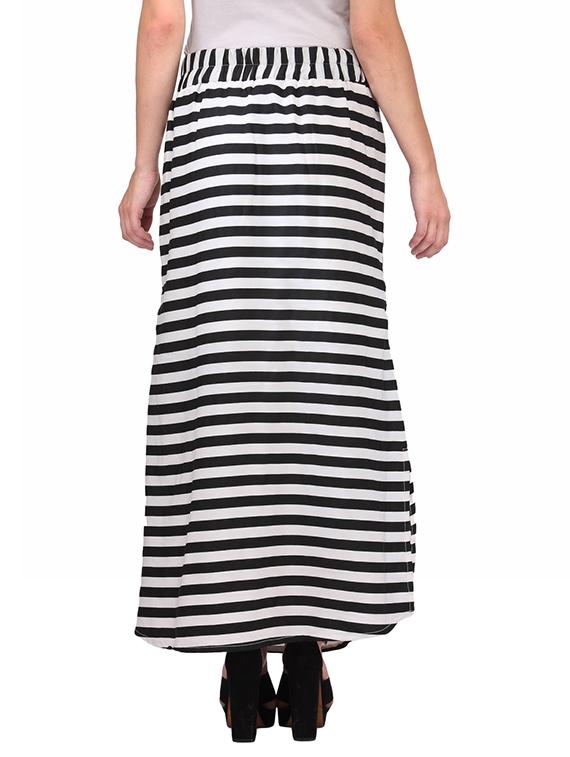 white crepe skirts - 10962254 - Zoom Image - 3