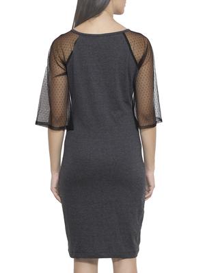 black cotton dress - 10968392 - Standard Image - 3