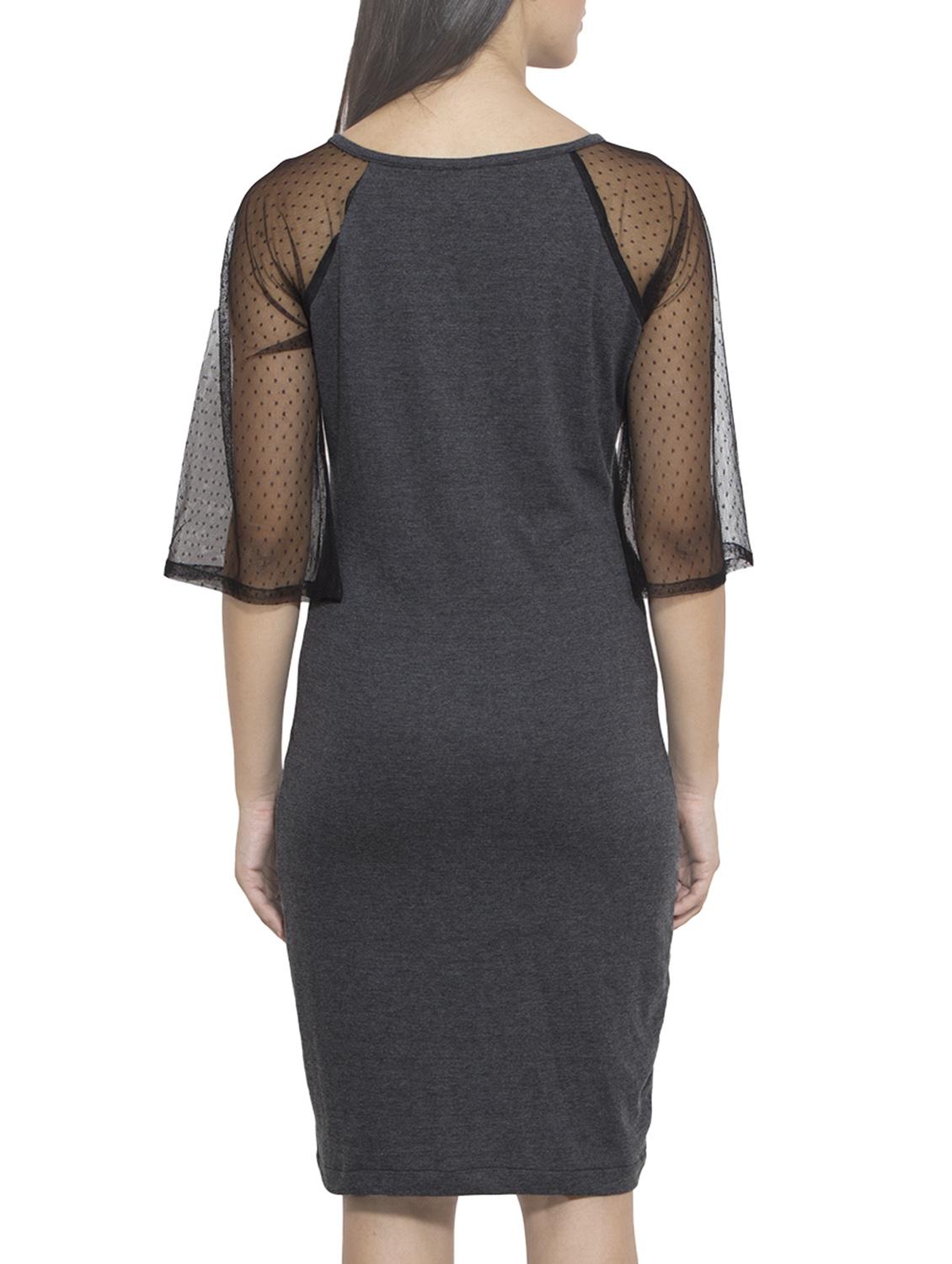 black cotton dress - 10968392 - Zoom Image - 3