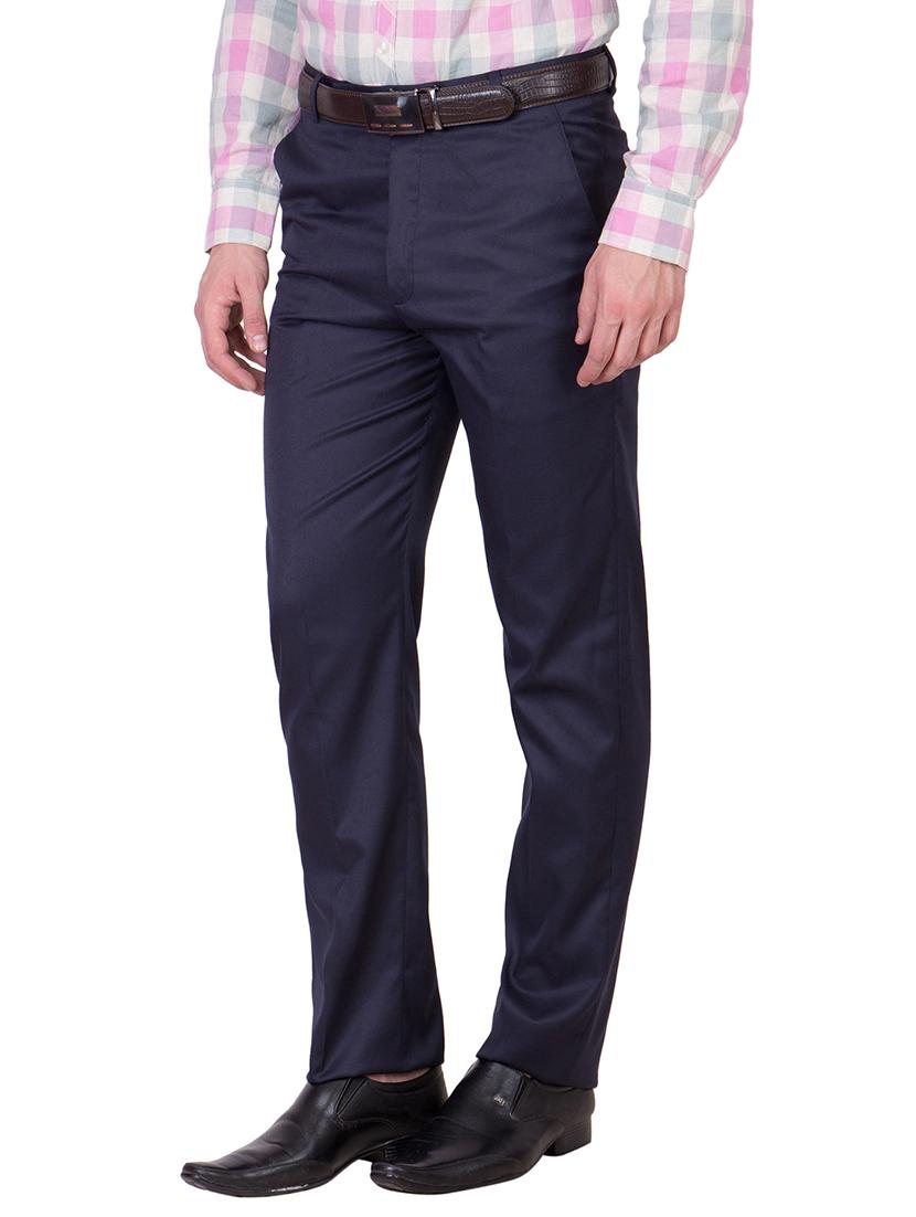 multi colored cotton formal trouser (Set Of 2) - 10972625 - Zoom Image - 6