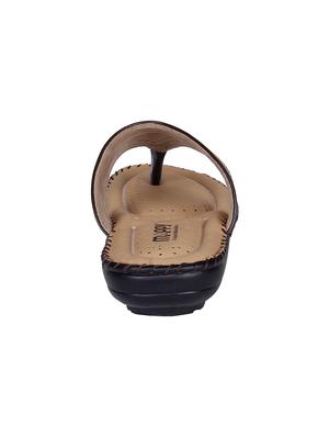 brown faux leather sandals - 10986460 - Standard Image - 3