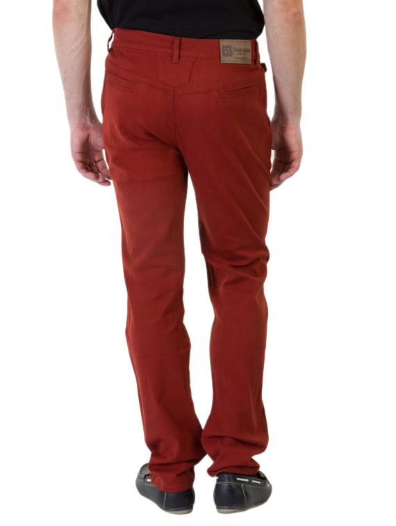 red cotton flat front - 11007291 - Zoom Image - 3