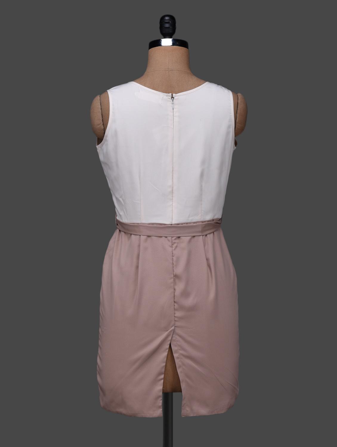sleeveless colour block dress - 1100926 - Zoom Image - 3