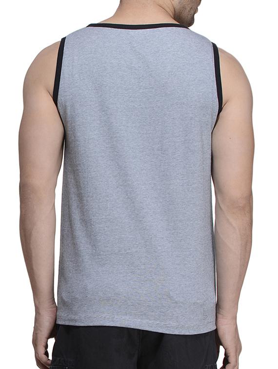 grey cotton vest - 11018467 - Zoom Image - 3
