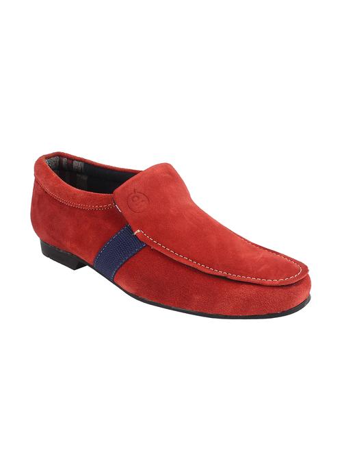 red suede loafers - 11045987 - Standard Image - 1