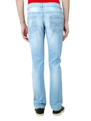blue cotton light washed jeans - 11061736 - Standard Image - 3