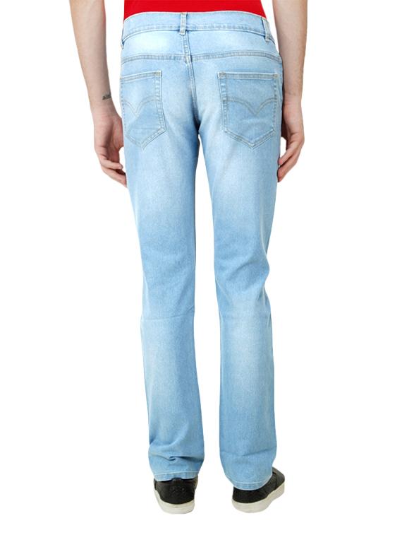 blue cotton light washed jeans - 11061736 - Zoom Image - 3