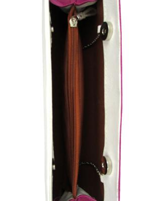 pink leatherette clutch - 11100185 - Standard Image - 3