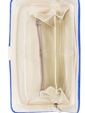 blue leatherette (pu) regular clutch - 11100409 - Standard Image - 3