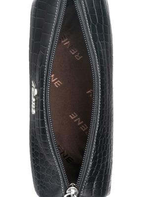 black genuine leather purses & pouches potli - 11106184 - Standard Image - 3