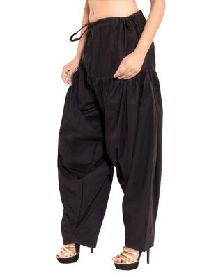 black cotton combo salwars - 11119995 - Standard Image - 6