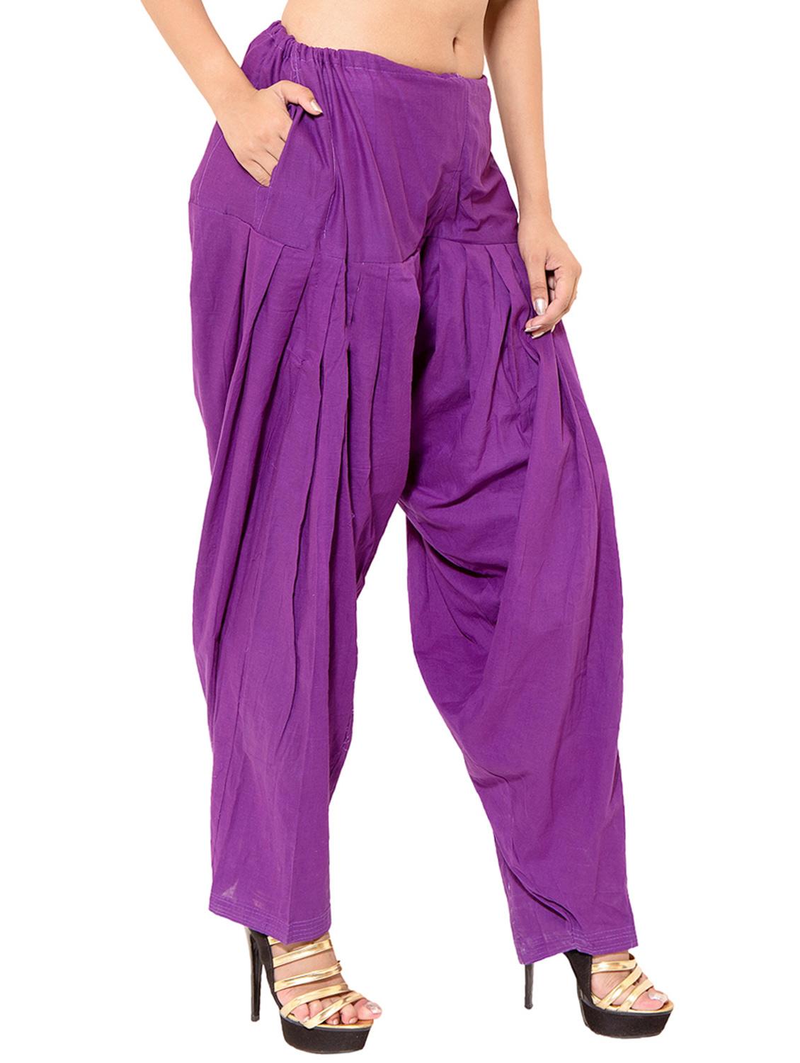 multi colored cotton combo salwars - 11120047 - Zoom Image - 6