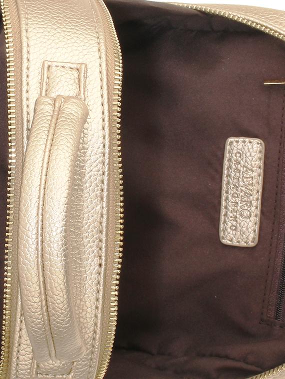gold metal quilted sling bag - 11131412 - Zoom Image - 3