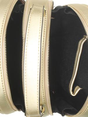 gold leatherette regular sling bag - 11131444 - Standard Image - 3