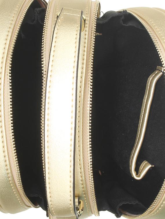 gold leatherette regular sling bag - 11131444 - Zoom Image - 3