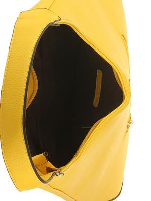 yellow leatherette handbag - 11131447 - Standard Image - 3