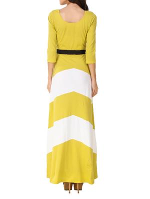 scoop neck belted maxi dress - 11149858 - Standard Image - 3