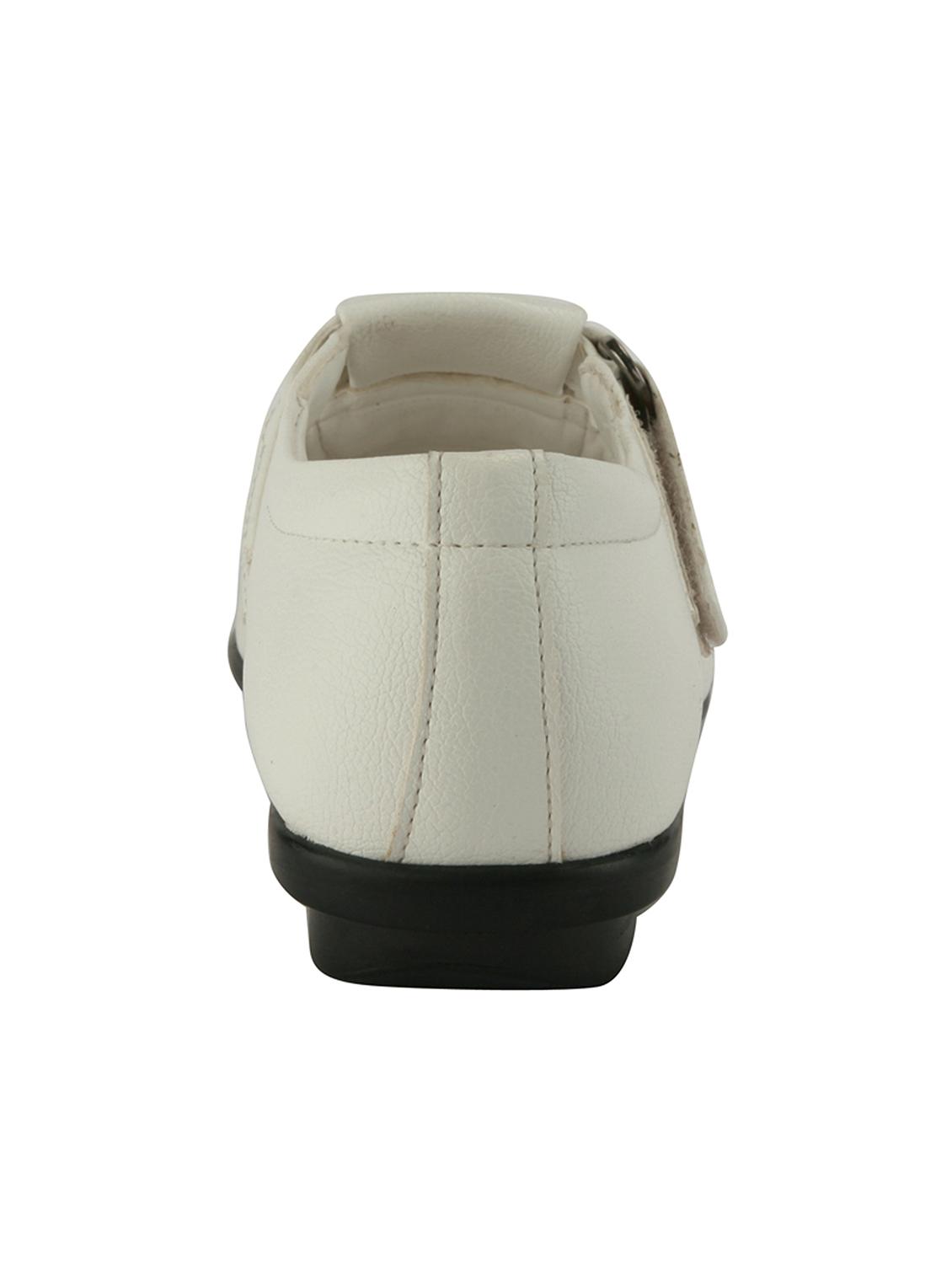 white leatherette floater - 11153103 - Zoom Image - 3