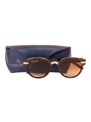 brown round sunglasses - 11154622 - Standard Image - 6