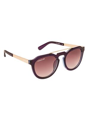 brown round sunglasses - 11154671 - Standard Image - 3