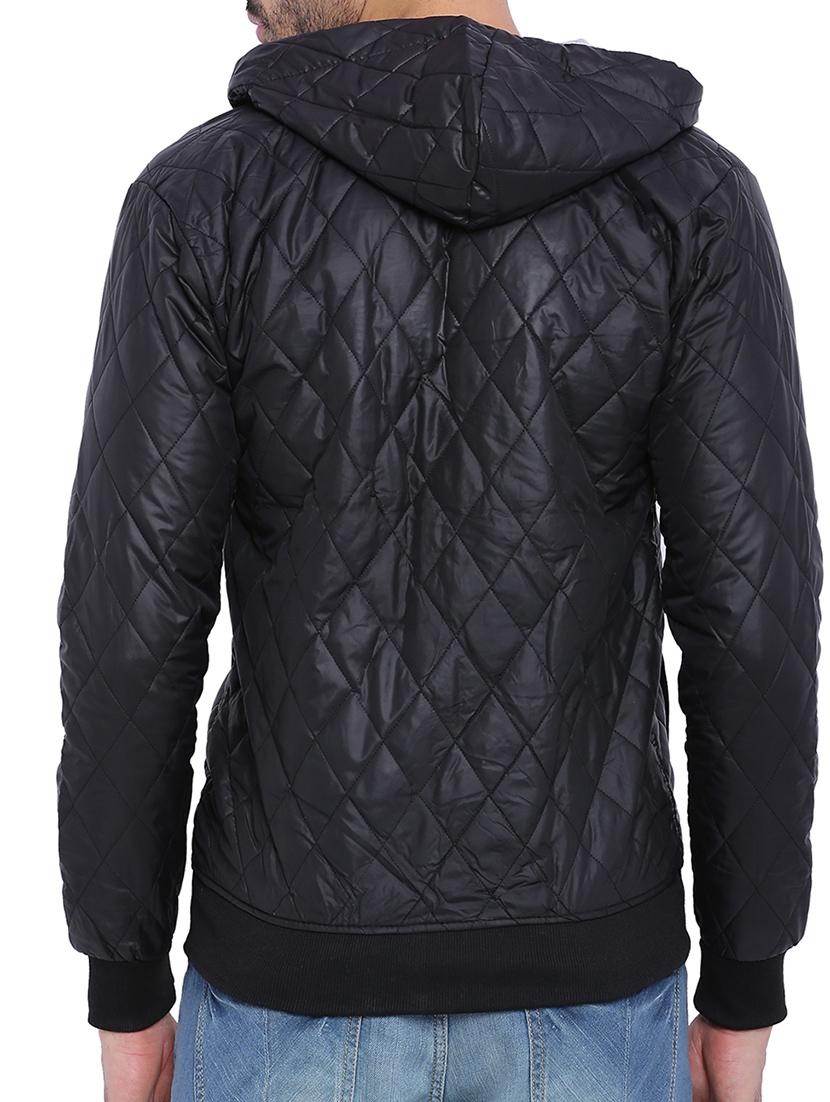 black nylon quilted jacket - 11199217 - Zoom Image - 3